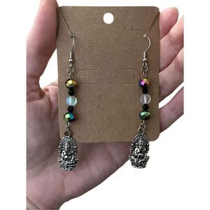 New Handmade Ganesha Elephant Dangle Earrings $4 or Add To Any Order for $2